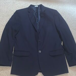 Boy's Calvin Kline Classic Navy Blazer size 16